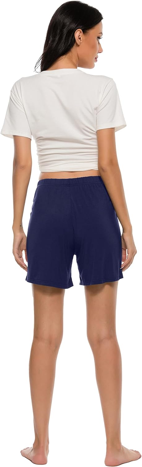 Thumbnail 3 de MoFiz Femme bas de pyjama shorts en modal doux et respirant, avec poches