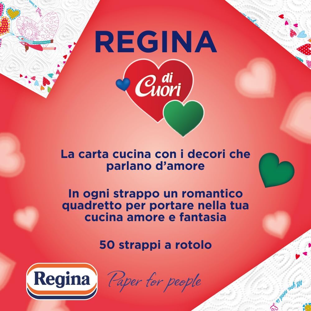 Thumbnail 1 de Regina di Cuori Carta Cucina 30 Rotoli