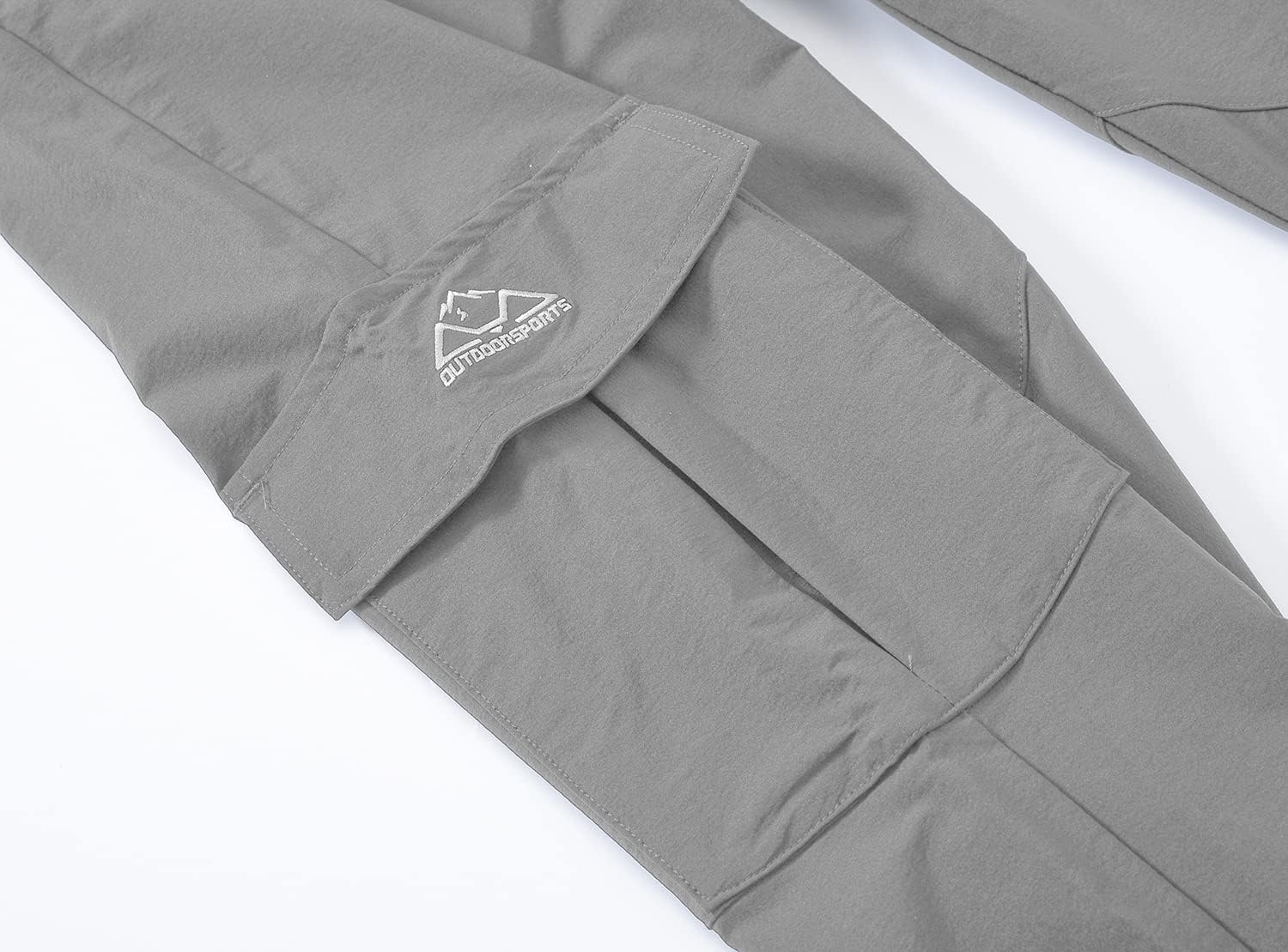 Detalle de YSENTO Women's Hiking Pants, 4-Way Stretch, Quick-Dry, UPF 50+, 6 Pockets