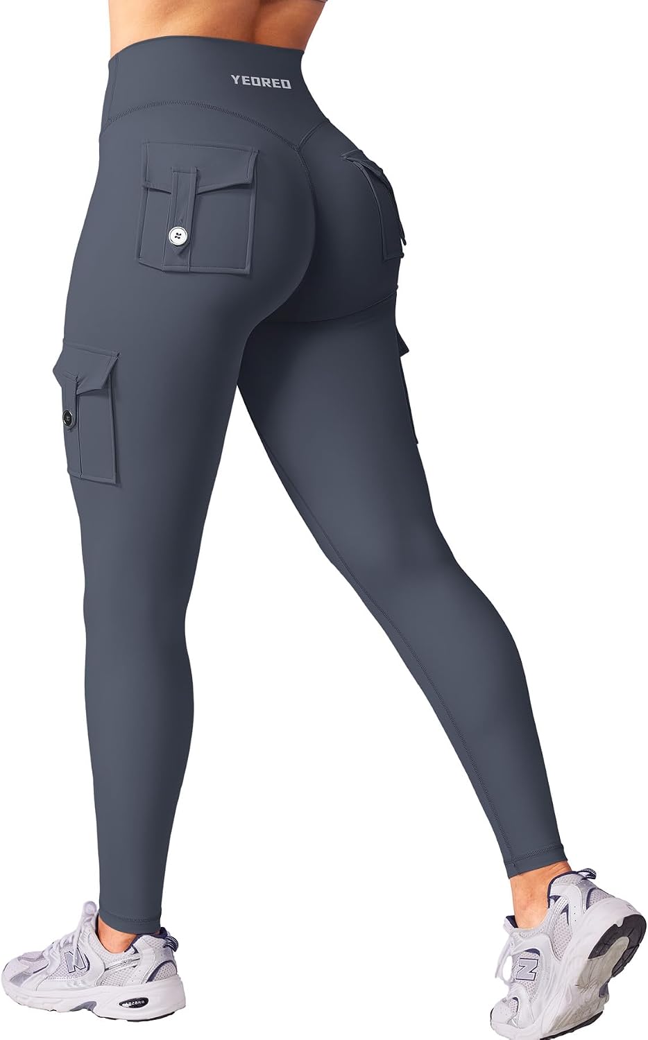 Thumbnail 6 de YEOREO CoreFlex Sport Leggings Damen mit Taschen – High Waist, blickdicht & Push-up-Wirkung