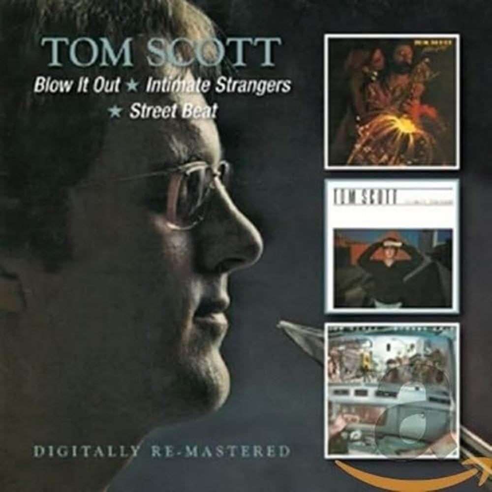 Detalle de Tom Scott『BLOW IT OUT/INTIMATE STRANGERS/STREET BEAT』CD 70年代後半の3作品を収録