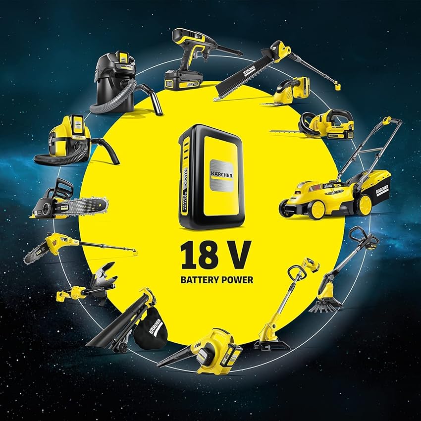 Thumbnail 5 de Kärcher HGE 18-45 cortasetos 45 cm, 2,68 kg