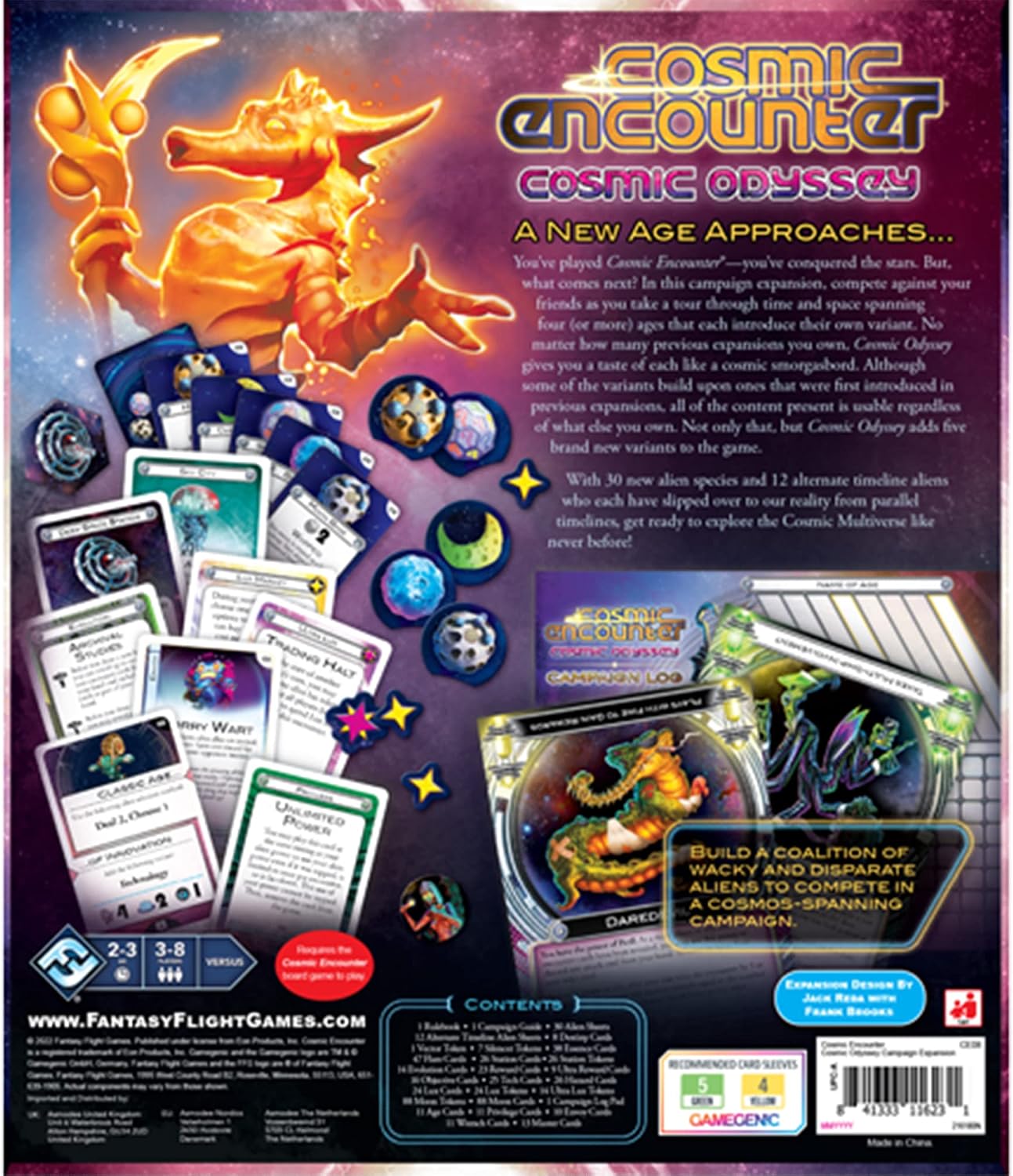 Thumbnail 2 de Fantasy Flight Games Board Game Expansion Cosmic Odyssey