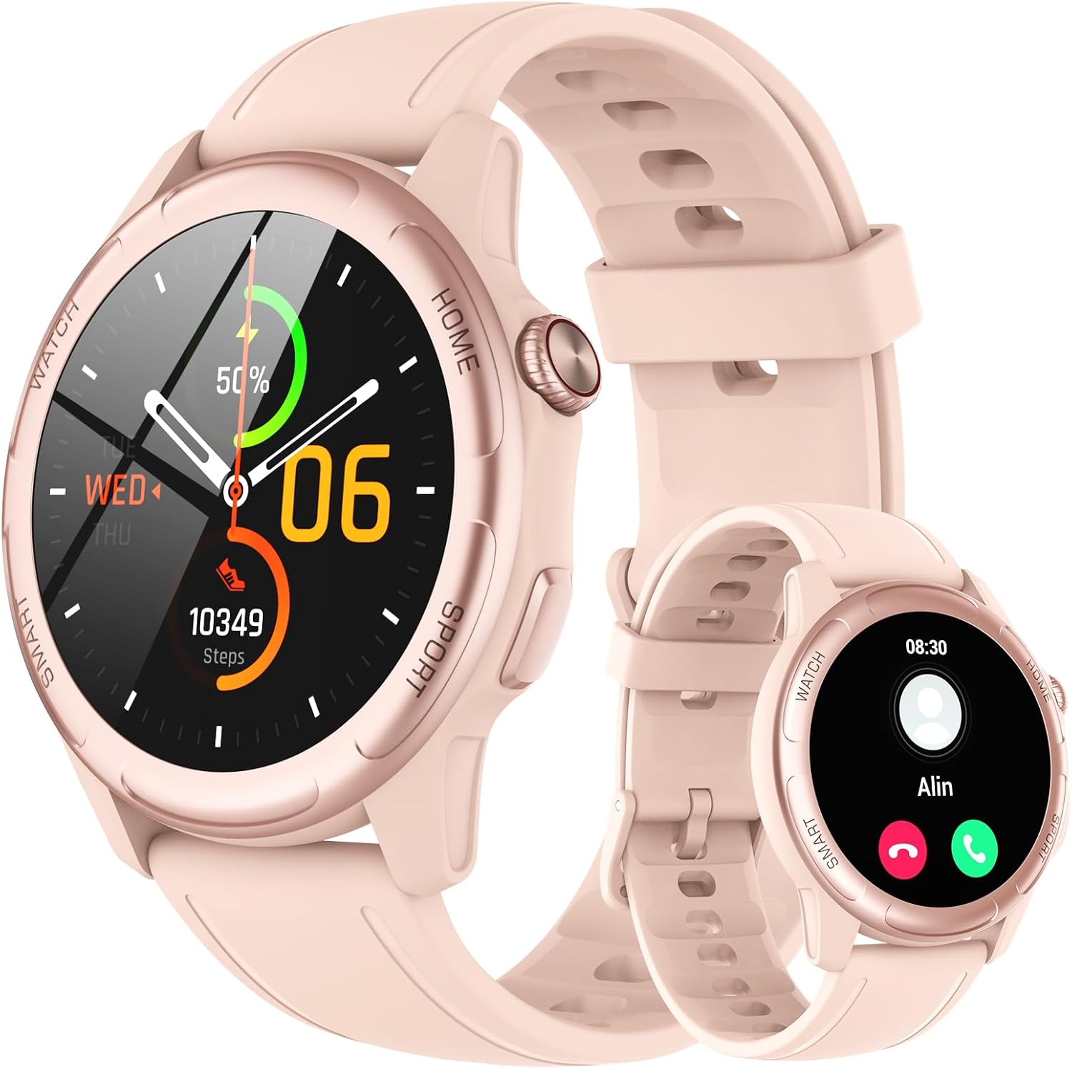 Gerpeng Women’s Smartwatch with Bluetooth Calls (1.32-inch) – 110+ Sports Modes, Heart Rate/SpO2/Sleep