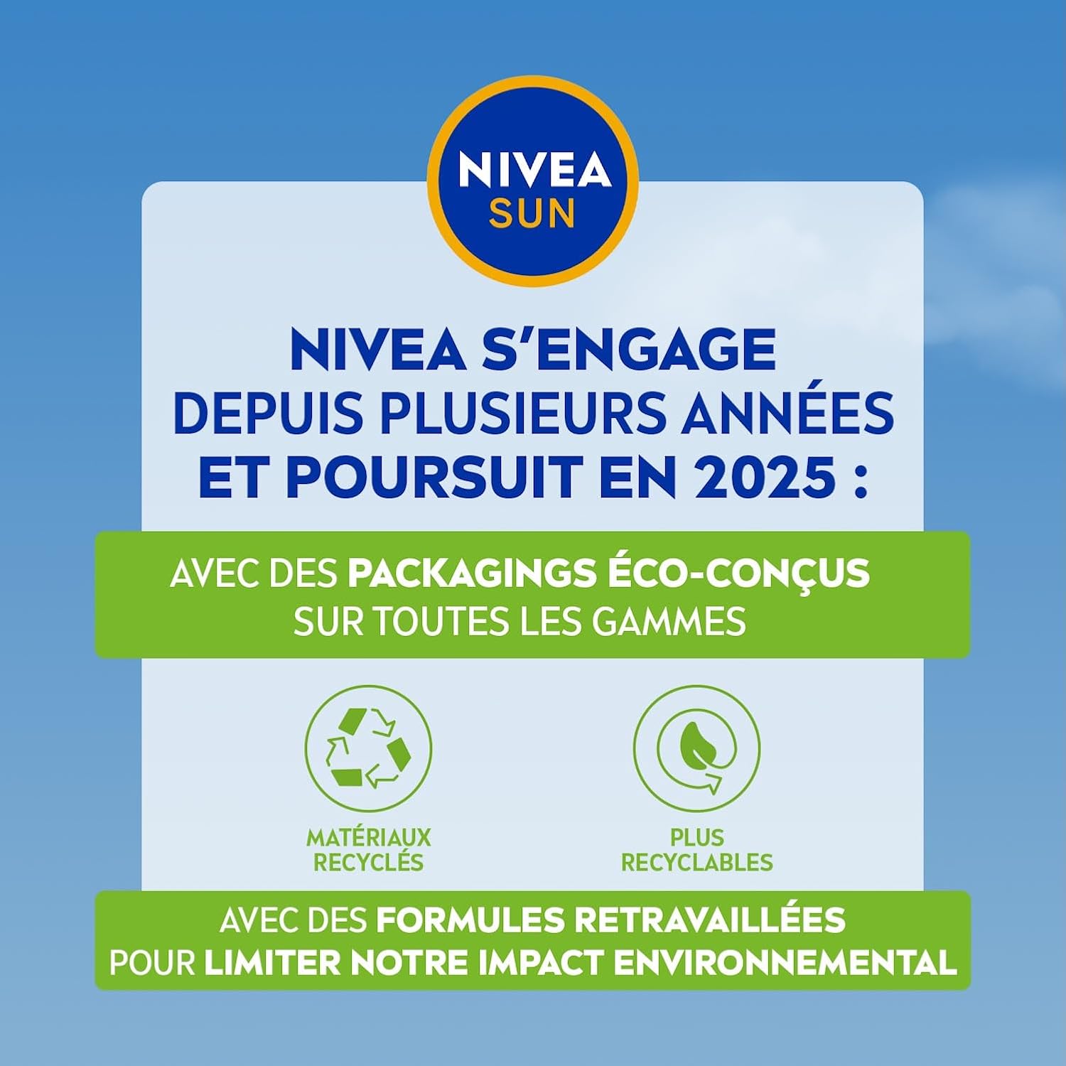 Detalle de NIVEA SUN Derma Skin Clear Protection Fluide solaire visage FPS 50+ peaux mixtes à grasses (40 ml)