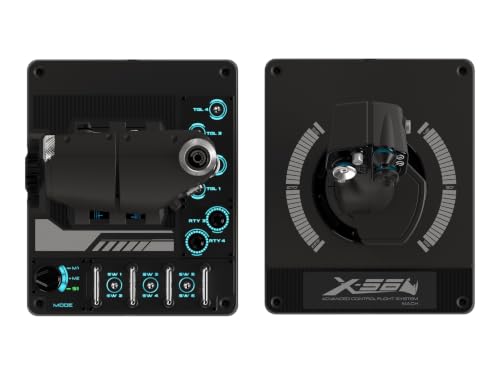 Detalle 2 de Logitech G X56 H.O.T.A.S Système 3M avec Commande des Gaz RVB et Joystick