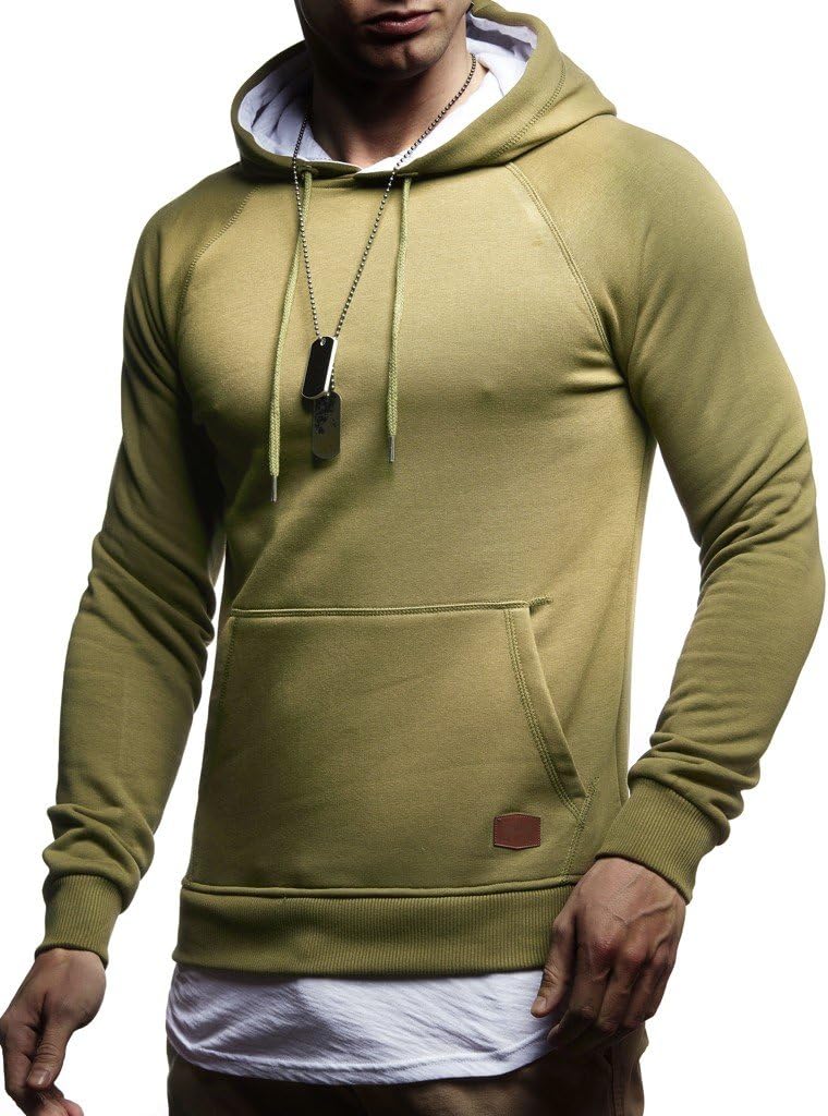 Thumbnail 5 de Leif Nelson LN8125 – Sweat-shirt à capuche homme coupe ajustée, style moderne