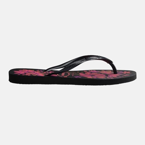 Thumbnail 2 de Havaianas Slim Organic Donna - Infradito Black/Grey/Gold, 39 EU