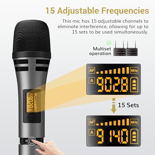 Thumbnail 3 de TONOR TW350 Wireless Microphones for Singing: All‑Rounder Karaoke Kit