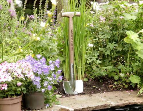 Detalle de Spear & Jackson 4750FS Pala de flores tradicional de acero inoxidable