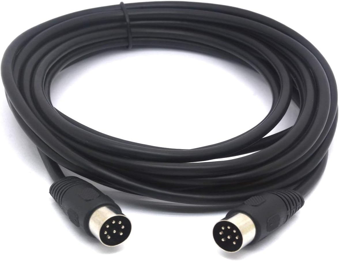 Detalle de PIIHUSW 8ピンDINケーブル オス-オス 3m、PowerLink mk 2向け