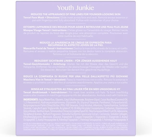 Detalle 2 de Youth Junkie Advanced Collection 2.0 UFO-Activated Facial Mask Hydrating for All Skin Types 💆♀