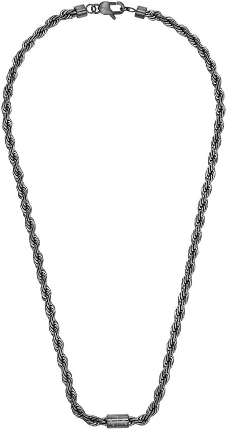 Thumbnail 6 de Armani Exchange Collana da uomo in acciaio inossidabile con chiusura a moschettone