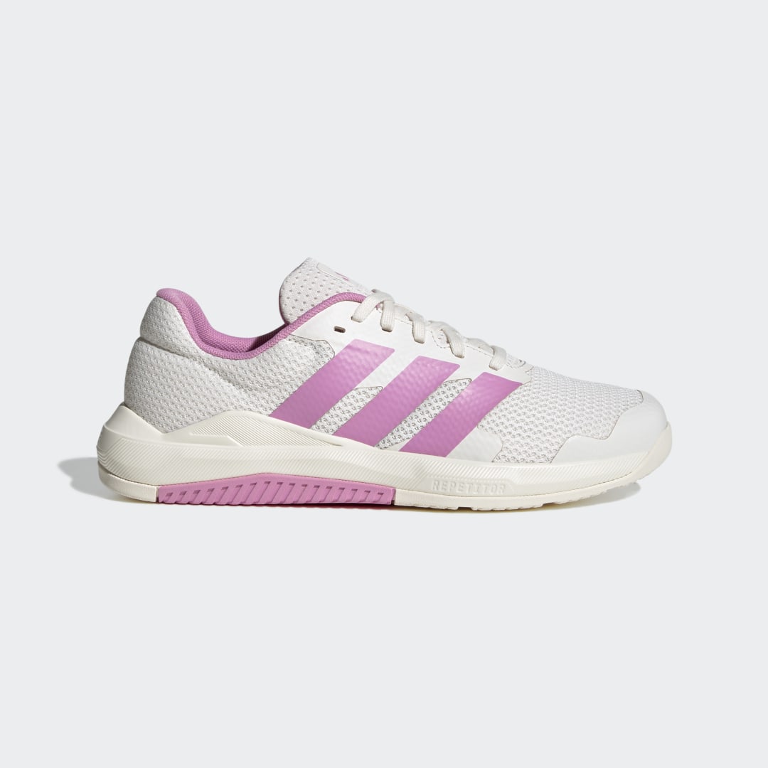 Detalle de Zapatilla de entrenamiento Dropset Base de Adidas — blanco