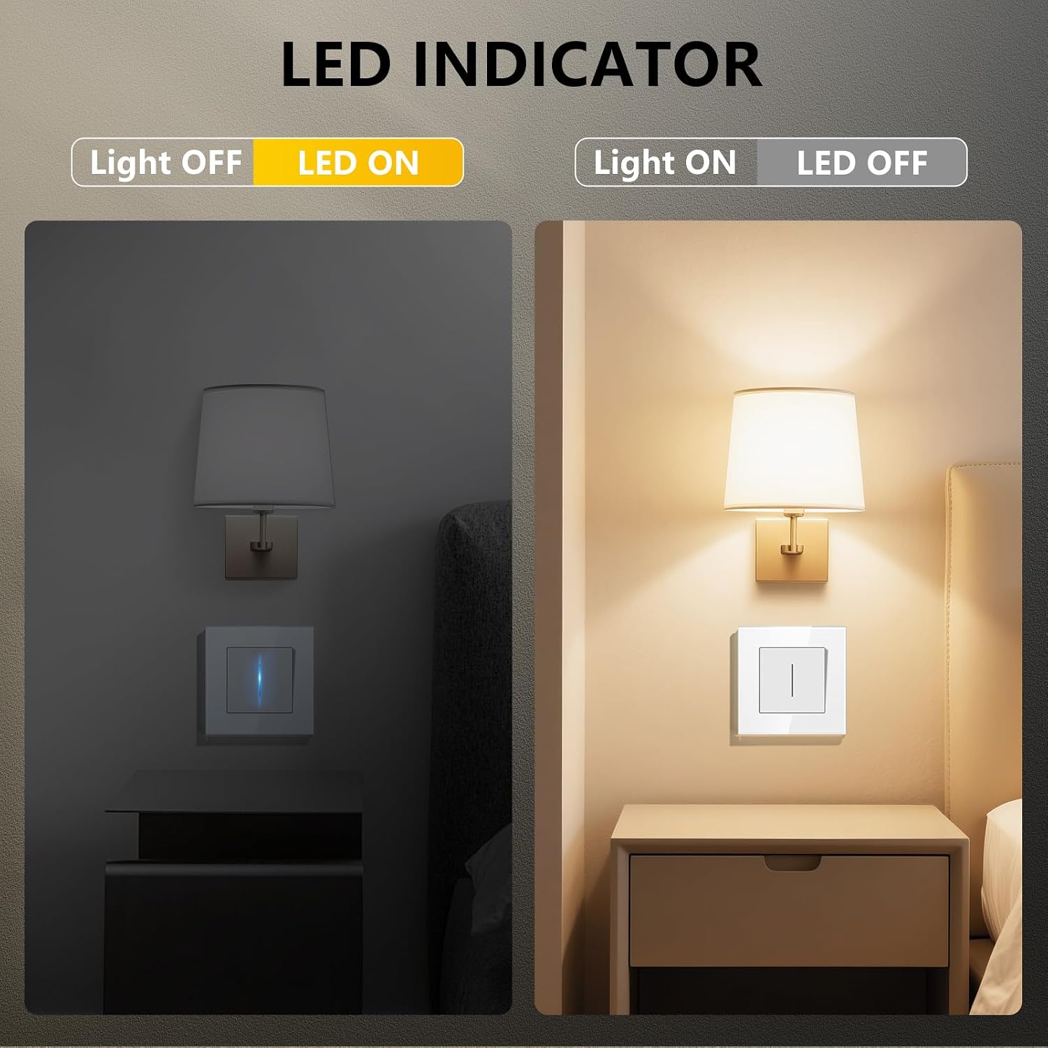 Thumbnail 6 de BSEEDLIFE Interruptor de pared 86×86 mm