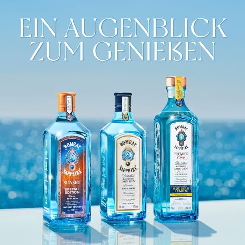 Thumbnail 7 de Bombay Sapphire London Dry Gin – Dampfinfusion mit 10 handverlesenen Botanicals, 40% vol., 700 ml