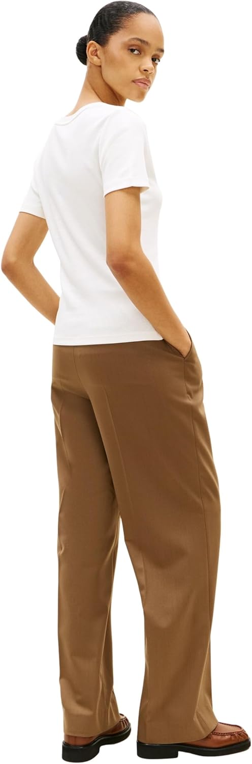 Thumbnail 1 de Tommy Hilfiger T-Shirt Manches Courtes Femme New Slim Cody V-Neck Col en V