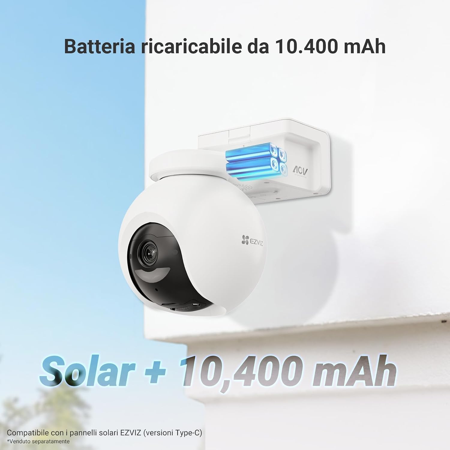 Thumbnail 3 de EZVIZ CB8 Pro 8MP telecamera esterna 10400mAh