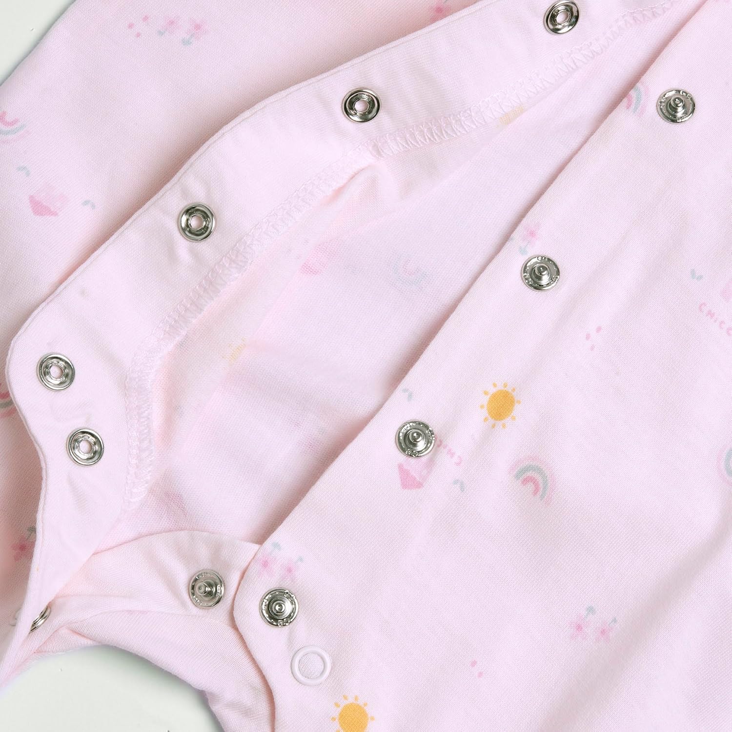 Detalle de Chicco Pelele Bebé de Algodón Ligero 🌱 Primavera y Otoño