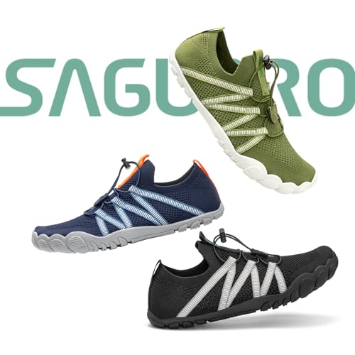 Thumbnail 6 de SAGUARO Barfuß Badeschuhe Herren/Damen – rutschfeste, schnelltrocknende Aquaschuhe mit dicker Sohle, Größe 44