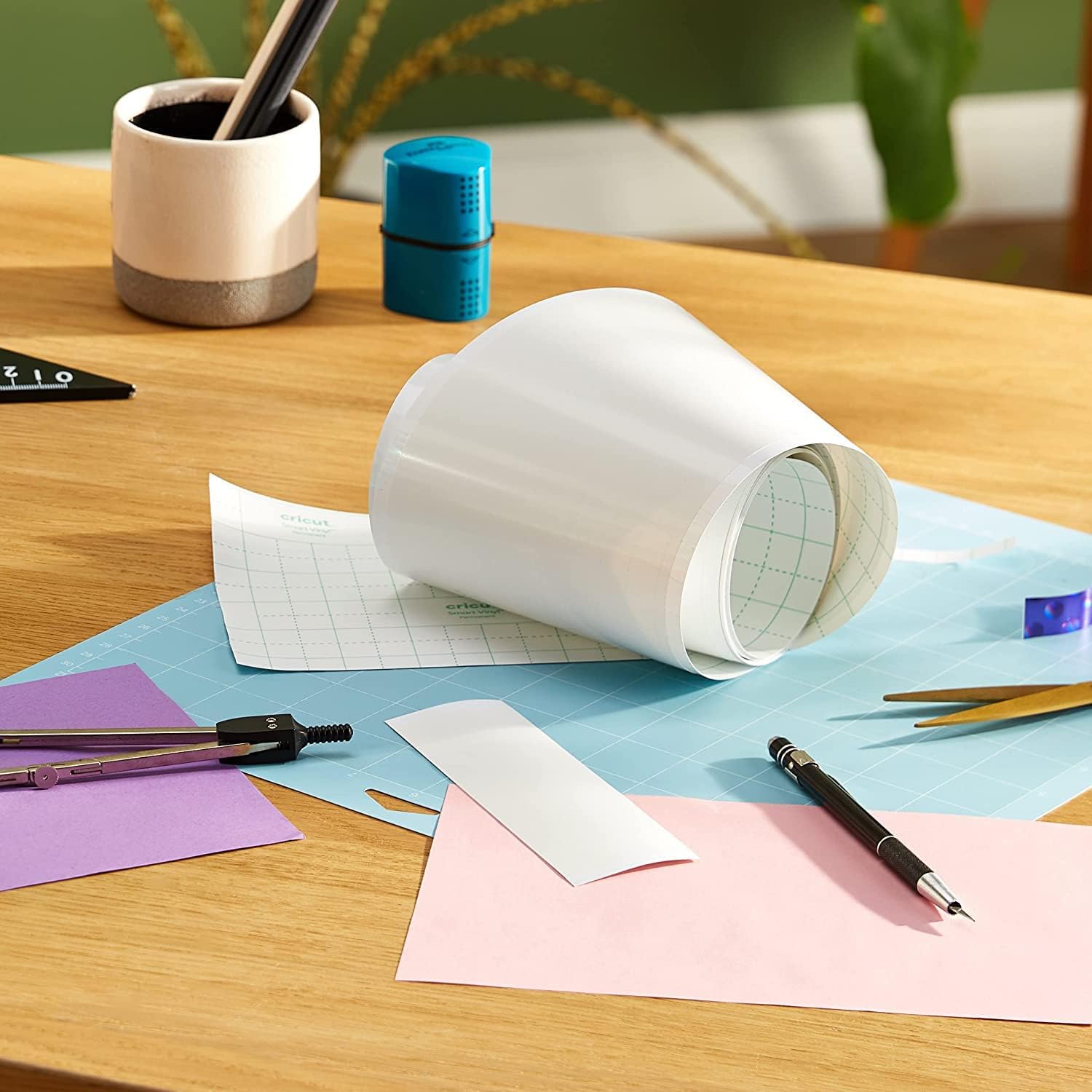 Thumbnail 3 de Cricut Smart Vinyl Rimovibile, Rotolo Bianco 3 m (10 ft) per Cricut Joy | Vinile Rimovibile