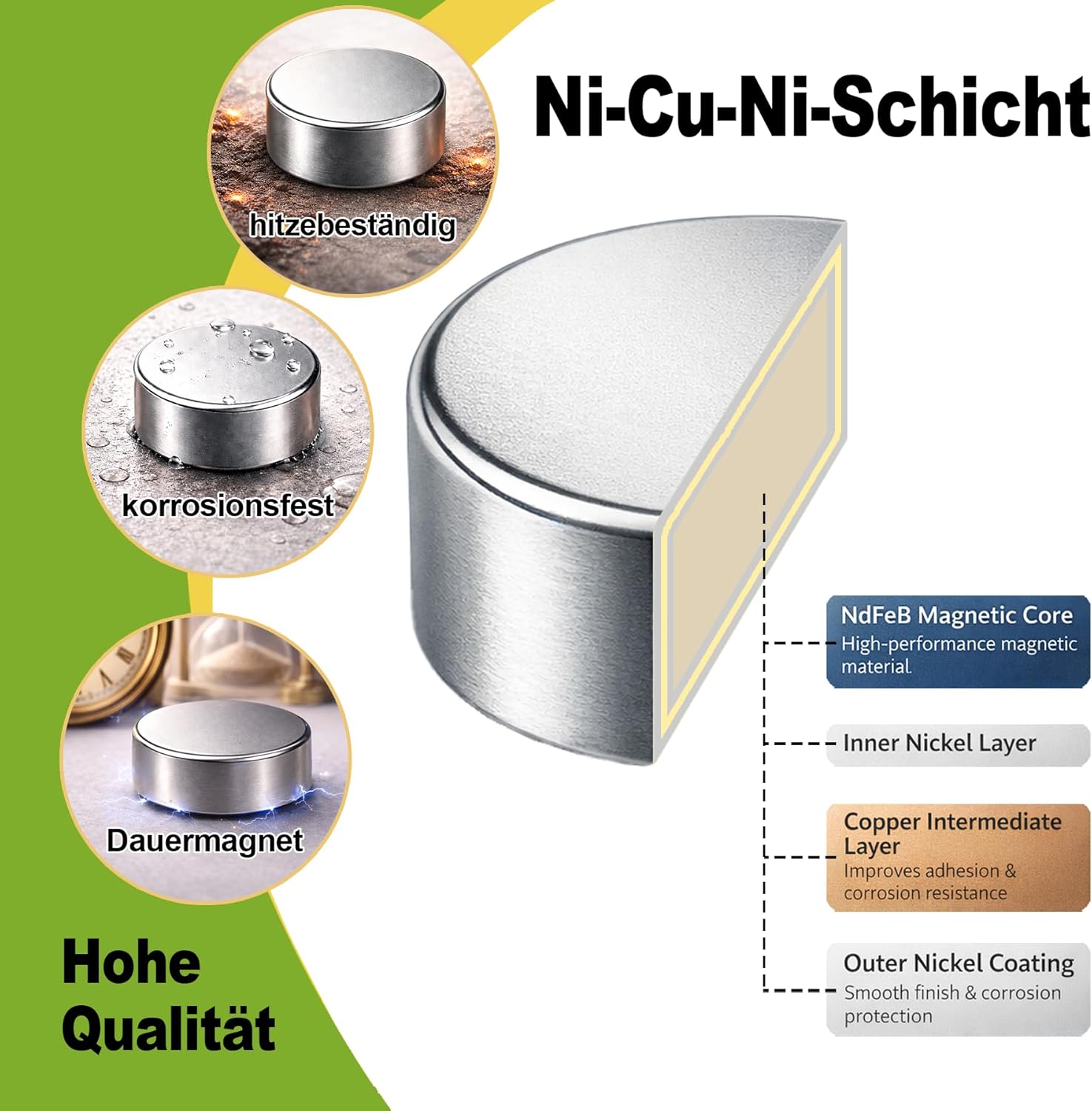 Thumbnail 4 de 105 Stück Mini Neodym-Magnete 10x3 mm – stark, zuverlässig und vielseitig einsetzbar