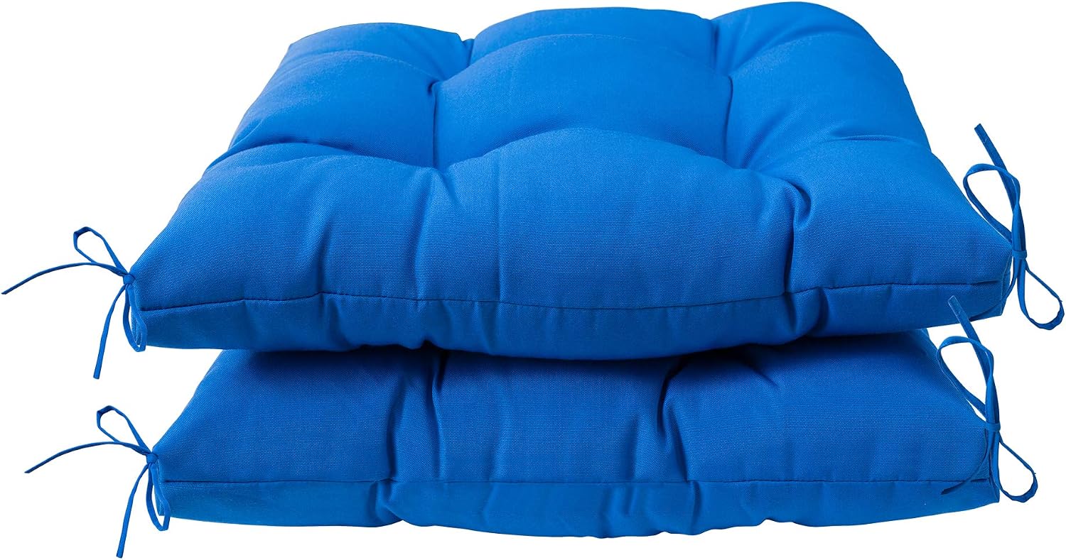 Detalle de QILLOWAY Patio Seat Cushions, 19-Inch