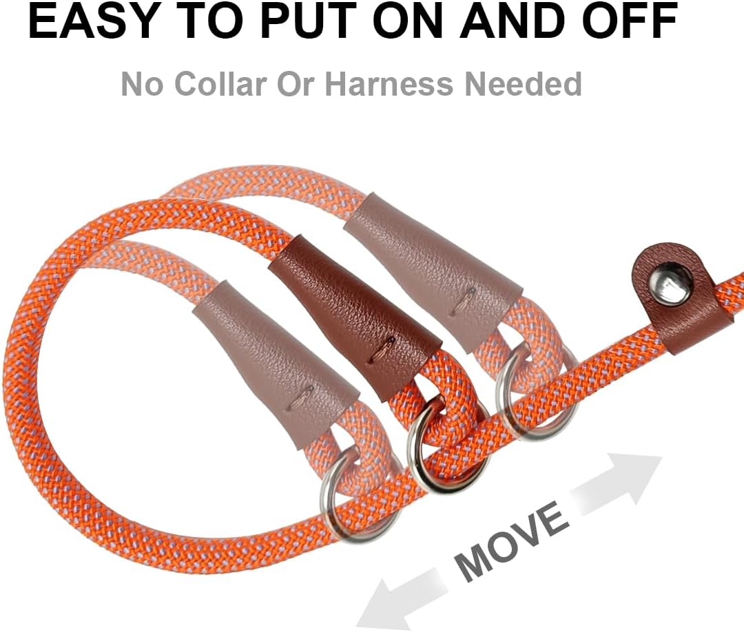 Thumbnail 1 de MayPaw Dog Slip Lead – 7ft Nylon Training Lead with No Collar Required