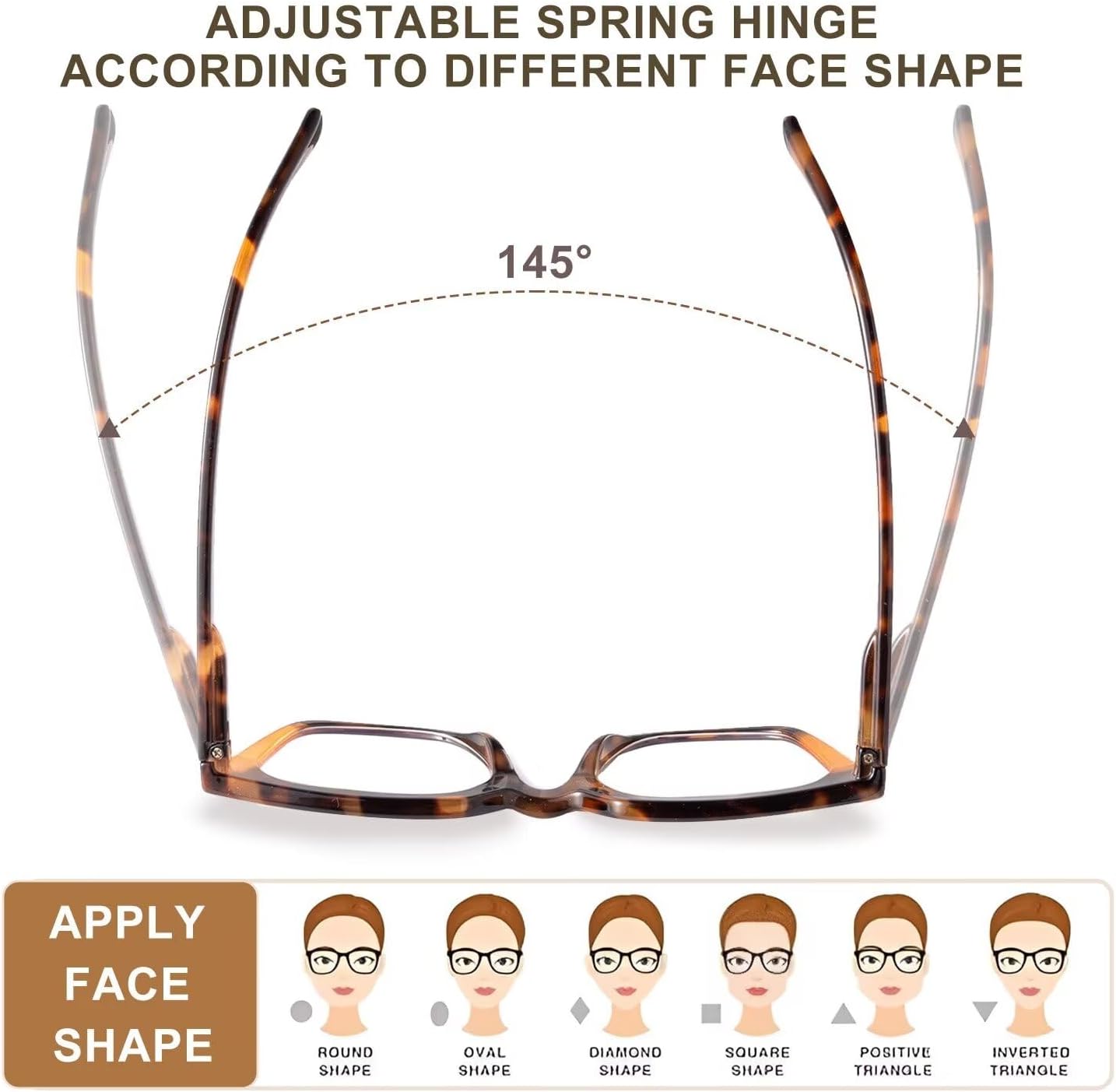 Detalle 2 de SKYWAY blue light reading glasses, oversized