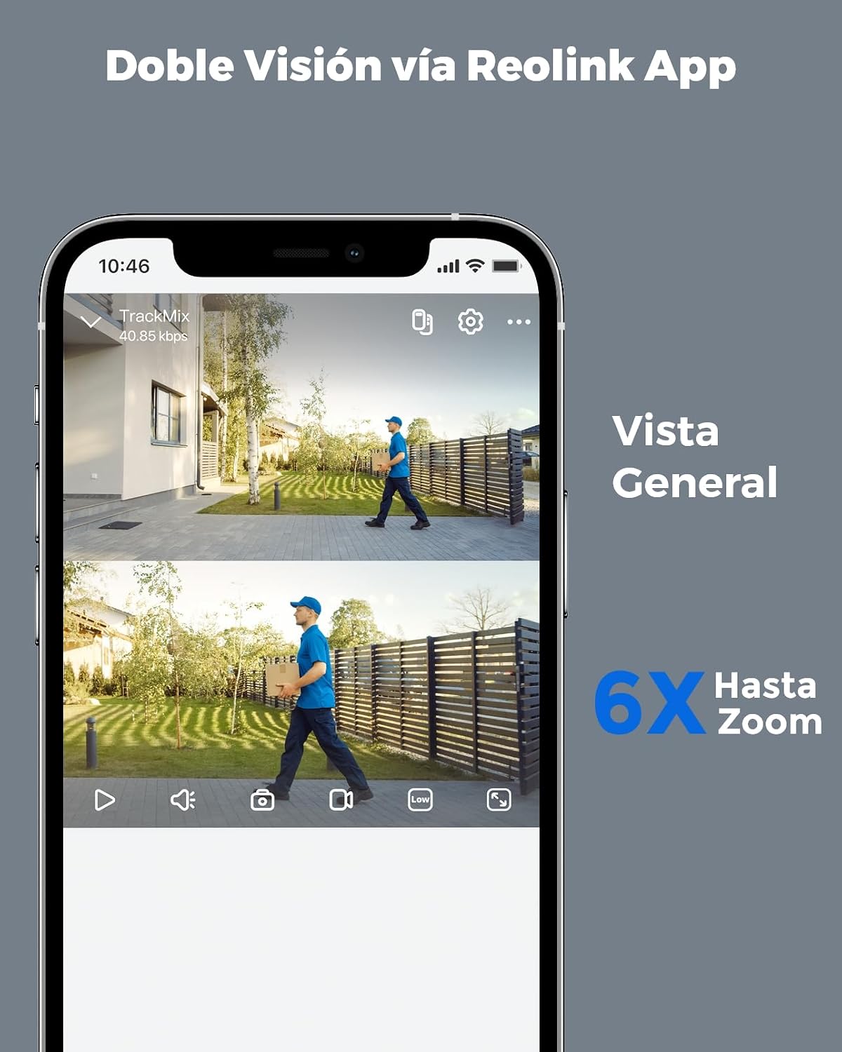 Thumbnail 2 de Reolink 4K PTZ con visión 360 y seguimiento