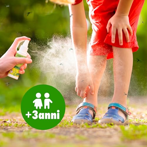 Detalle de Helan Med Zanzhelan - Spray Antizanzare Origine Vegetale 100 ml