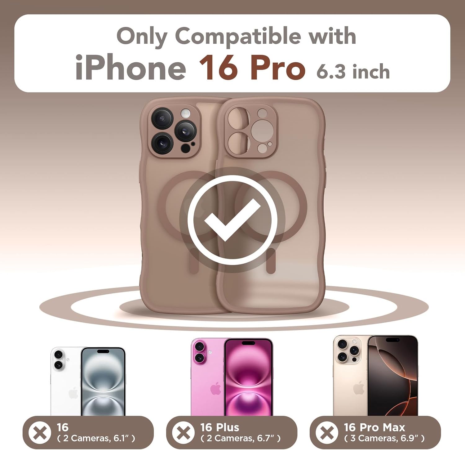 Thumbnail 1 de CAPRARO iPhone 16 Pro Case 6.3in MagSafe