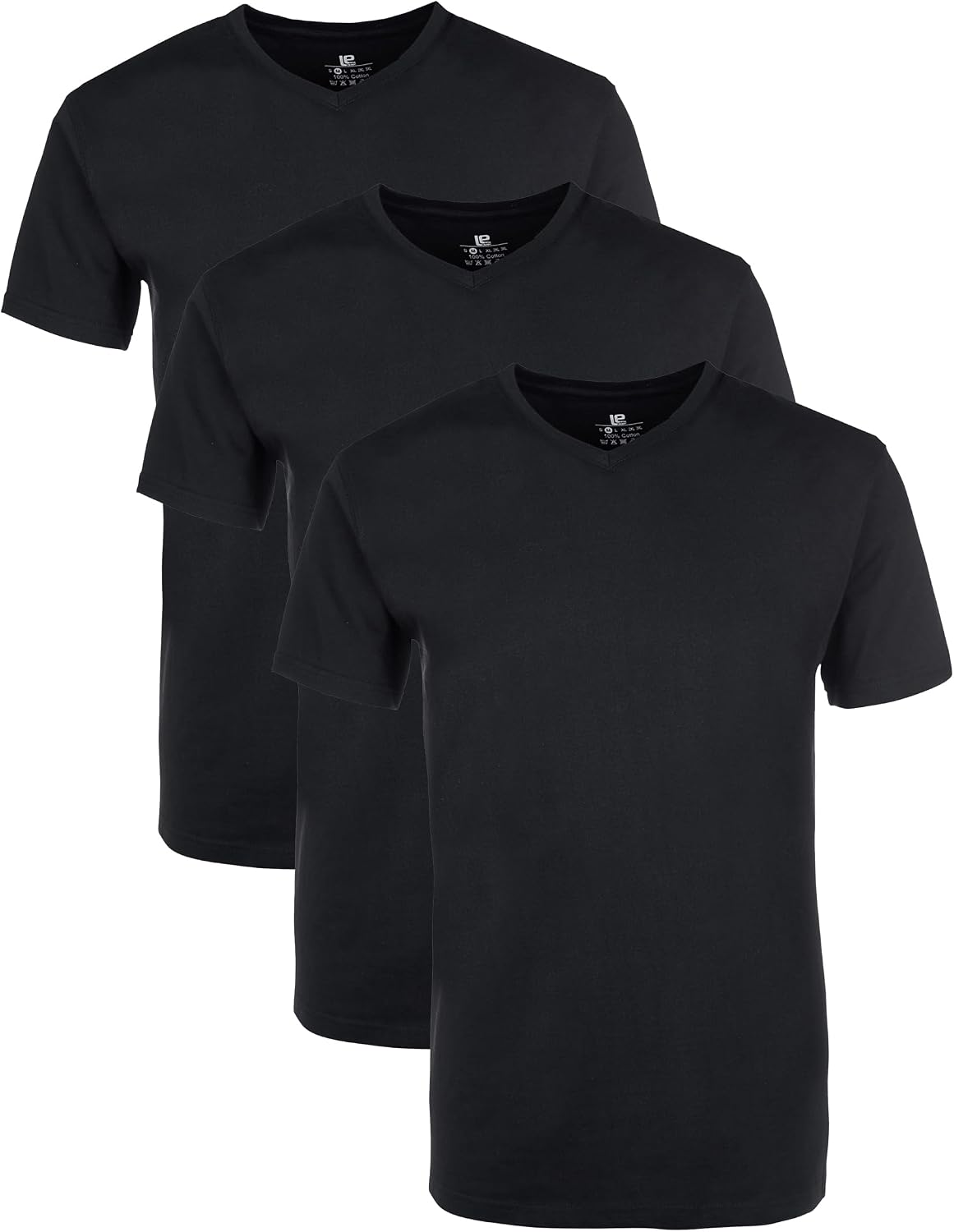 Thumbnail 5 de Lower East Basic V-Ausschnitt T-Shirts 10er Pack