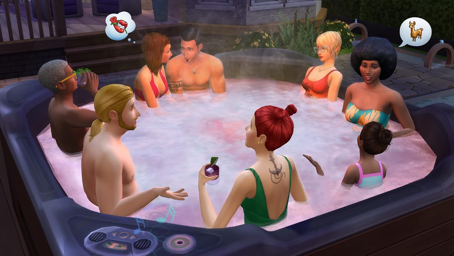 Detalle de The Sims 4 Perfect Patio (SP2) Stuff Pack for PC/Mac (Origin download code) – English