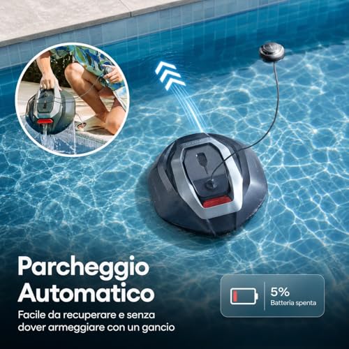 Thumbnail 6 de Pooleco P10: Robot piscina wireless a doppio motore per piscine fino a 80 m²