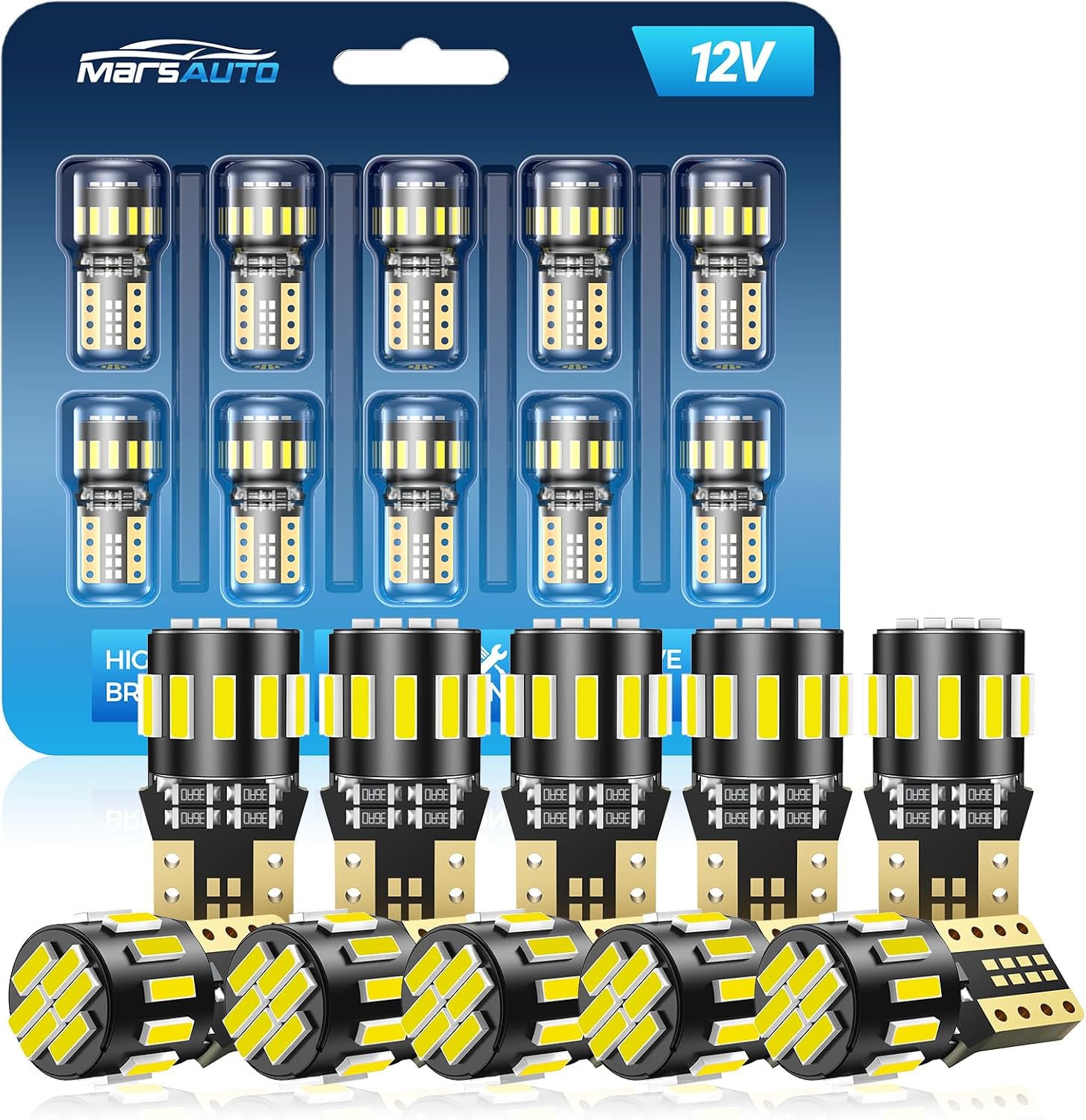 Detalle de Marsauto 194 LED Bulb 10-pack