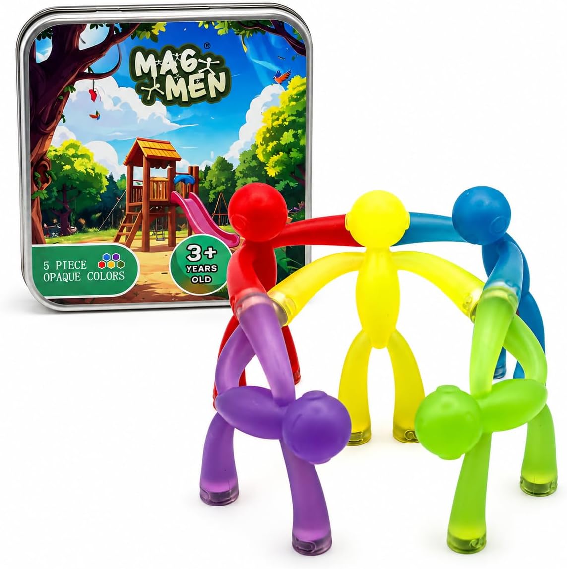 MAGMEN Magnetic Figures, 5-Piece Set