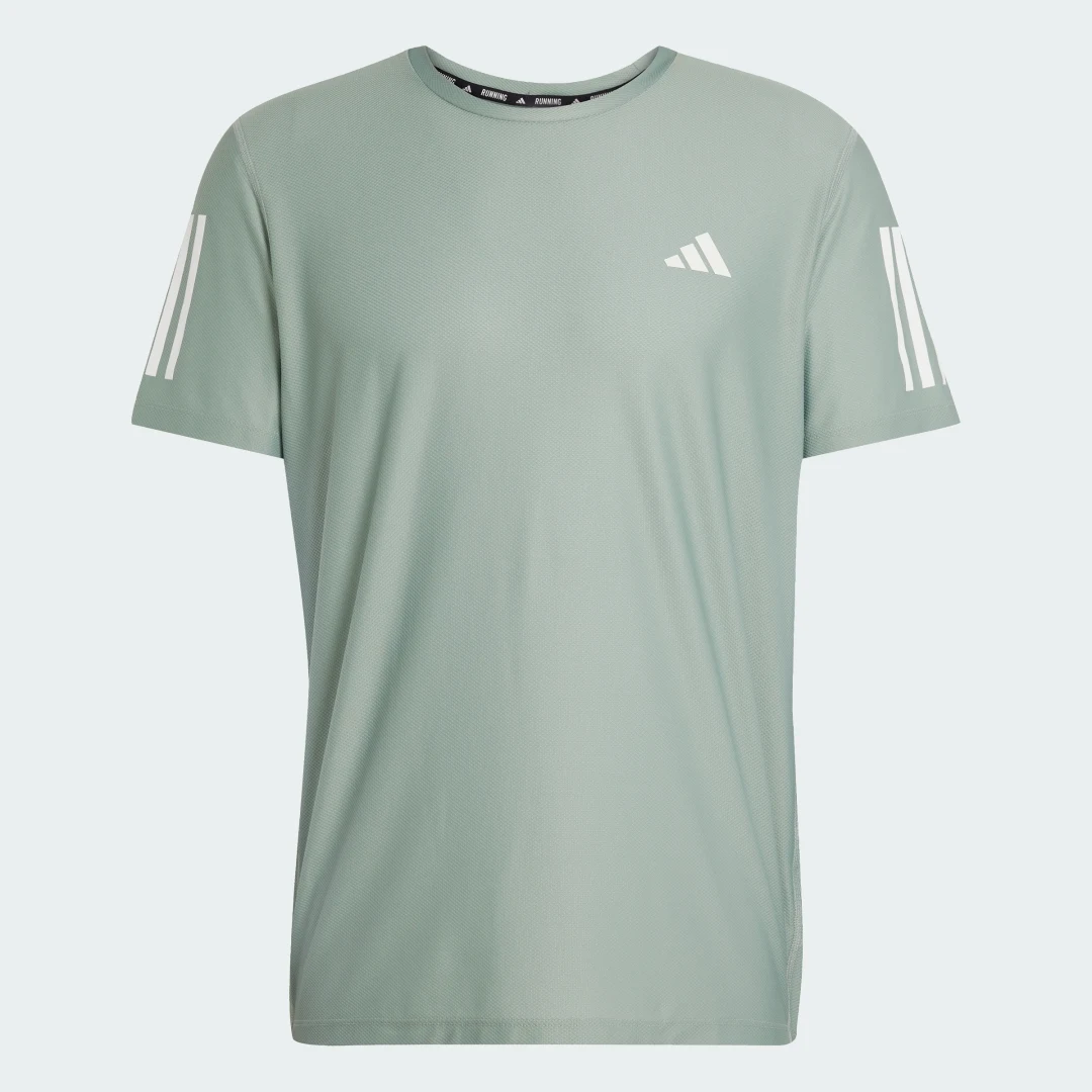 Thumbnail 3 de Camiseta Own the Run de Adidas – Verdes activos para tus tiradas