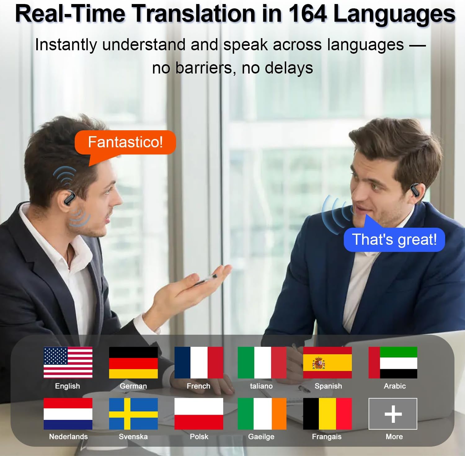 Detalle 2 de DUSONLAP Translation Earbuds