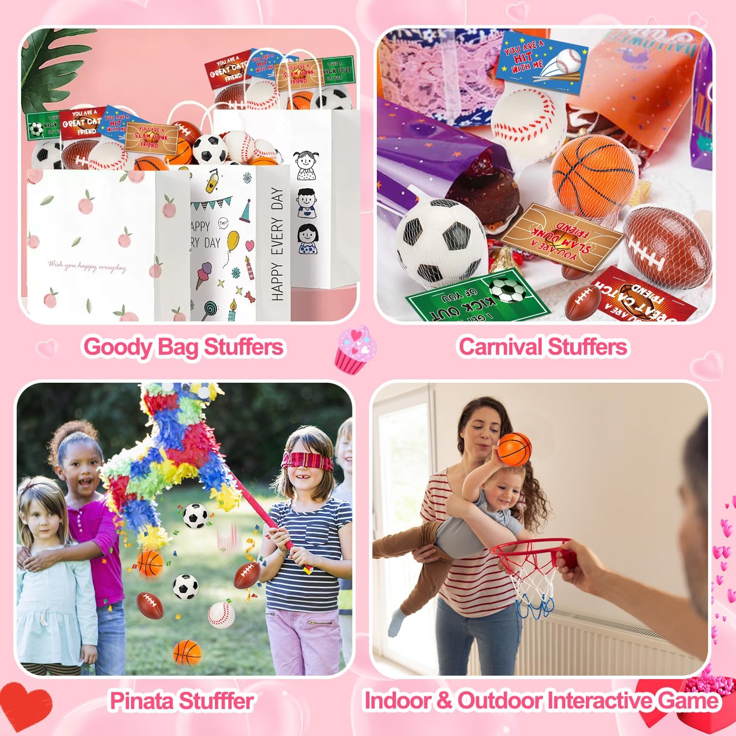 Thumbnail 4 de 16 PCS Sports Stress Balls Pack 16