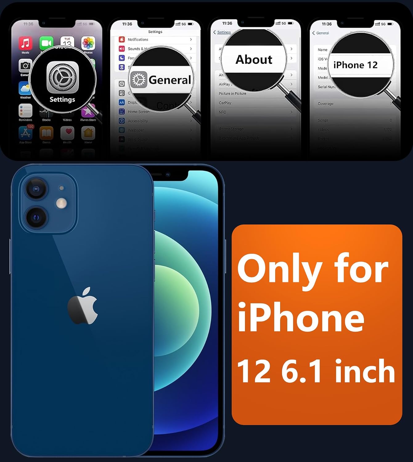 Detalle de FNTCASE Magnetic Matte Case for iPhone 12 / 12 Pro
