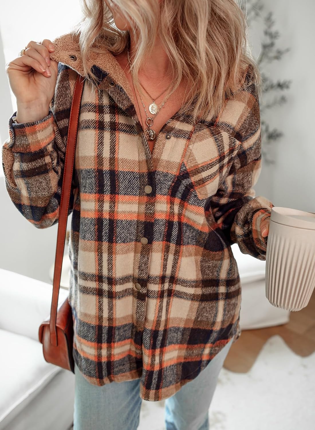 Detalle 2 de Dokotoo Women's Flannel Shacket 2025