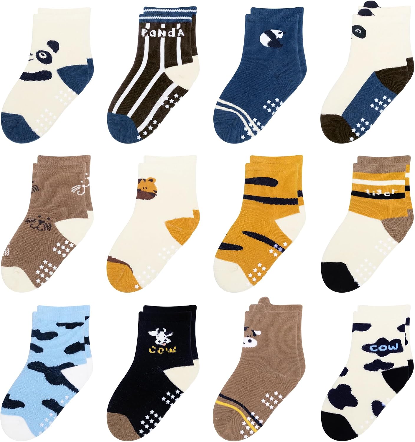 Thumbnail 6 de HYzgb Toddler Grip Socks, 12-Pack