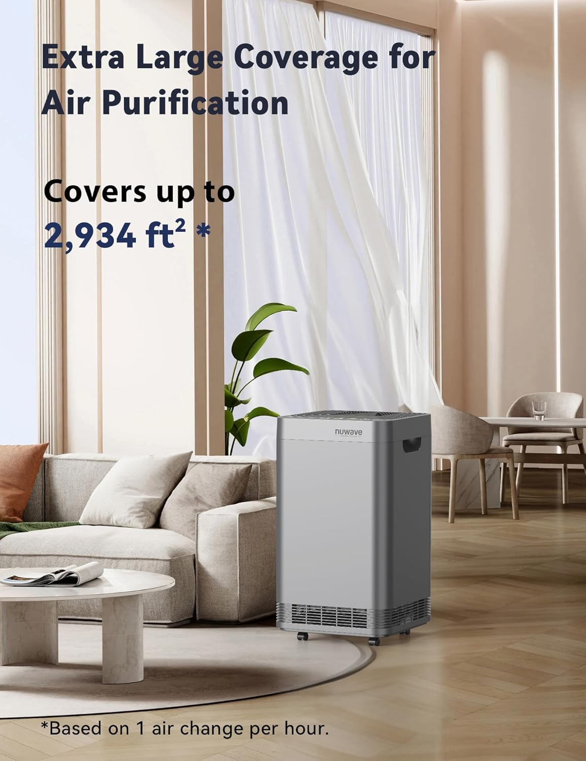 Thumbnail 1 de Nuwave Oxypure Smart Air Purifier: 5-Stage Tower for Ultra-Large Spaces