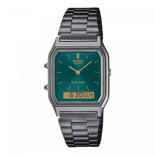 Detalle de Casio AQ-230EGG-3AEF Armbanduhr – Analog-Digital, grün, Quarz