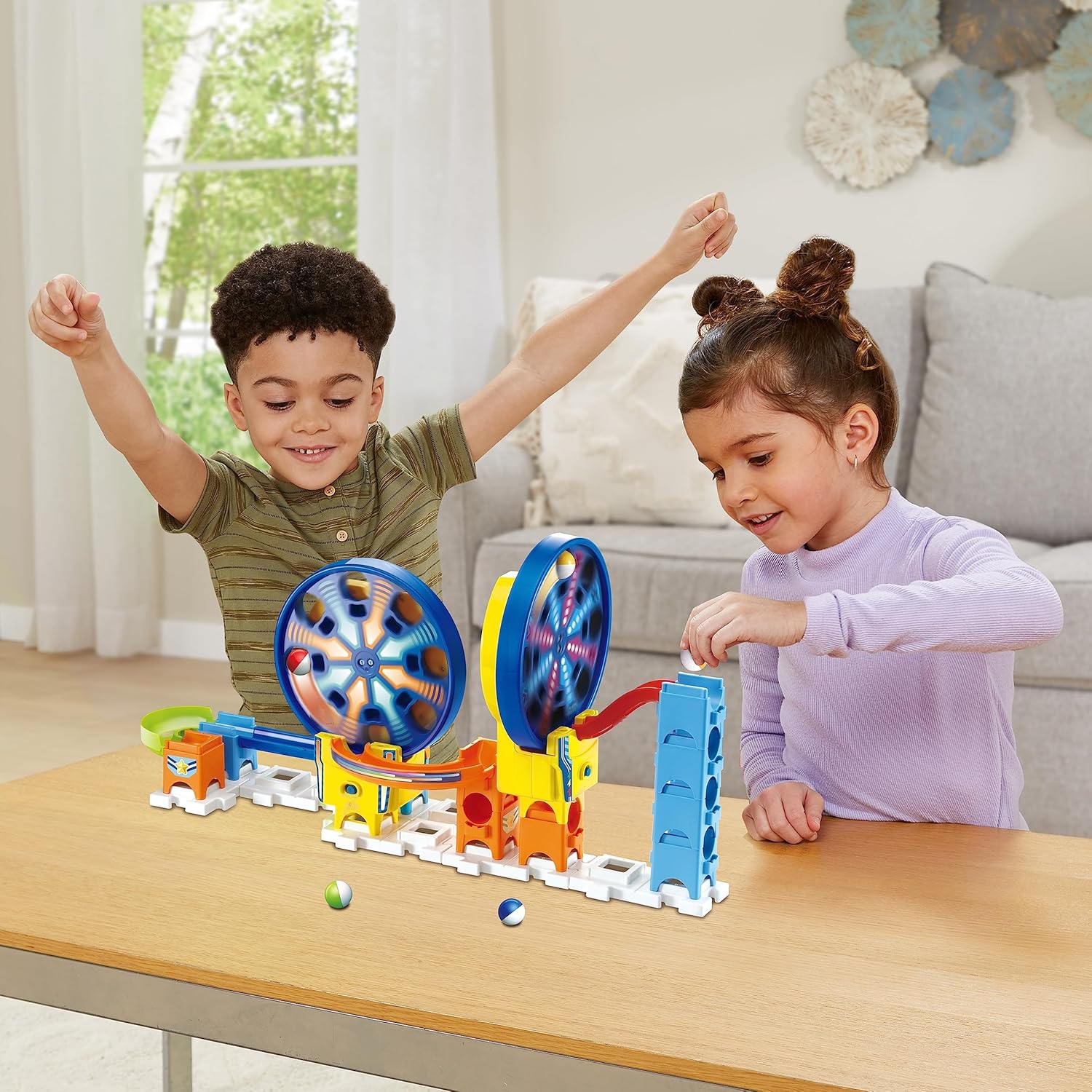Detalle de Marble Rush Fun Fair Set M300 E 24 piezas