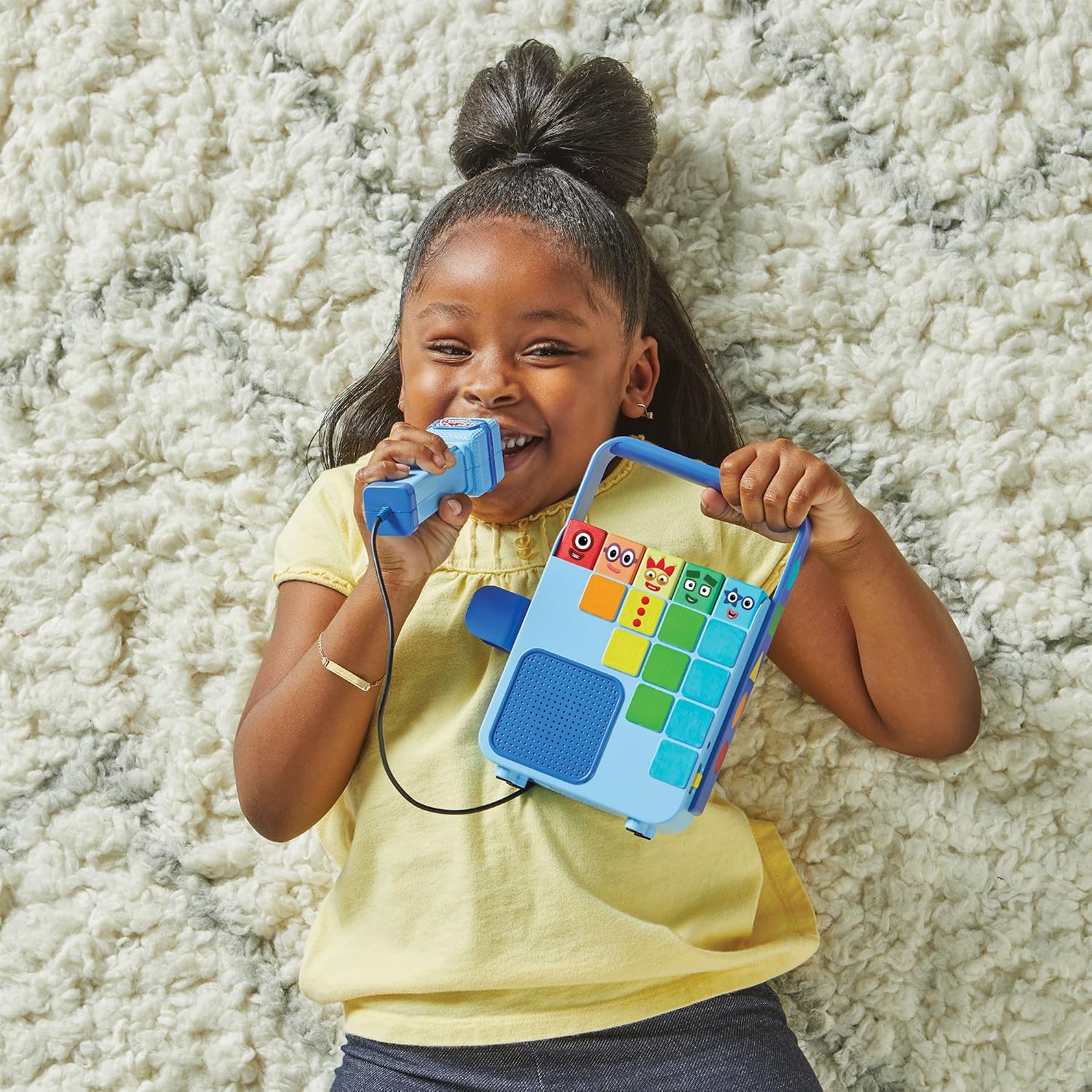 Detalle 2 de Learning Resources Numberblocks Sing and Record Music Player – a portable counting musical toy