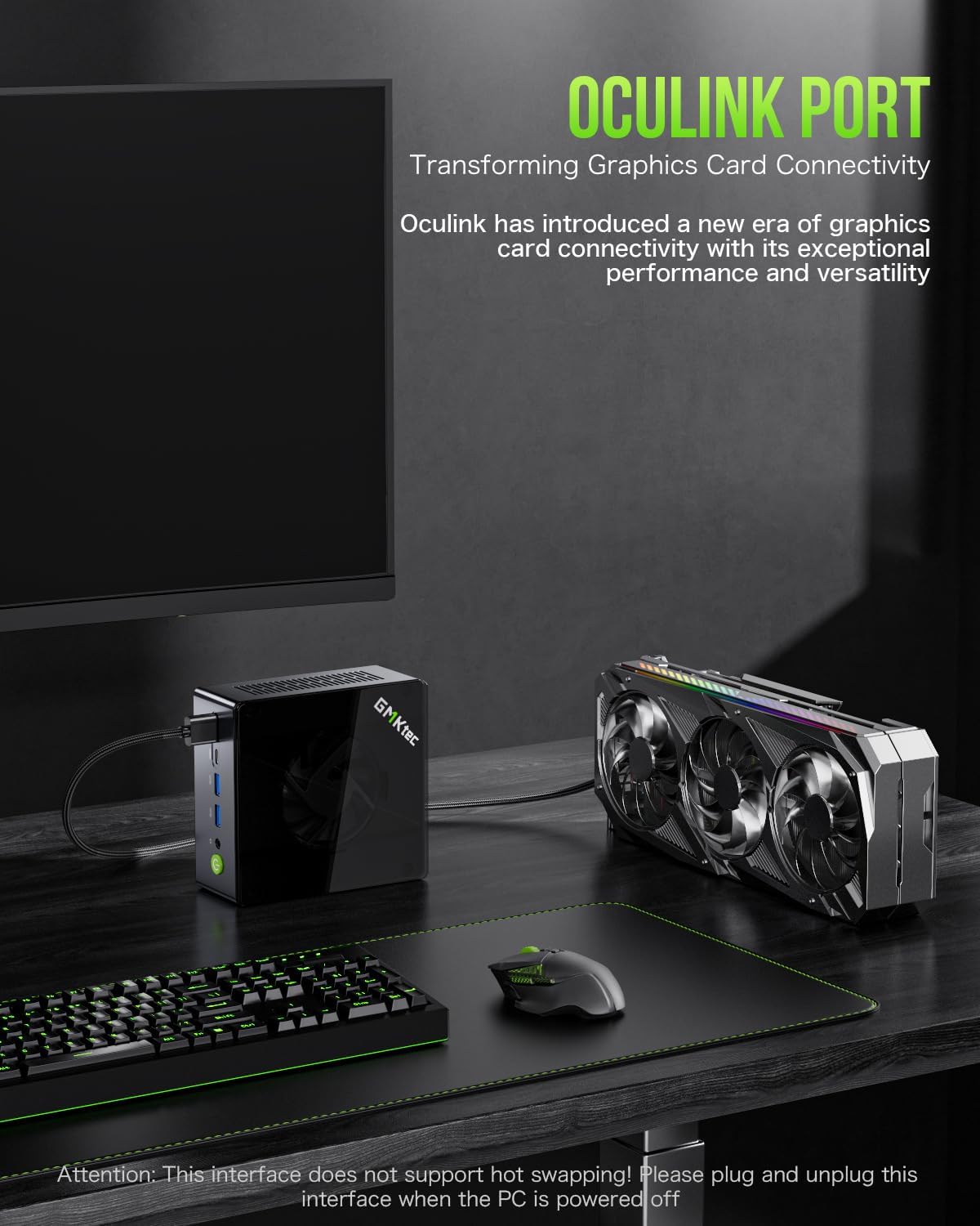 Detalle de GMKtec Mini PC Gaming M7 with AMD Ryzen 7 PRO 6850H