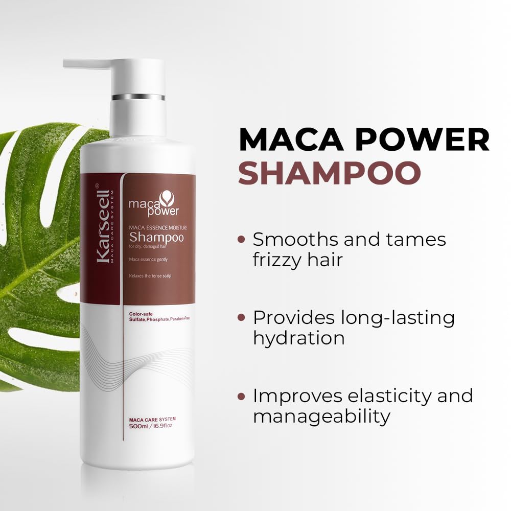 Detalle 2 de Karseell Shampoo 500 ml für trockenes Haar