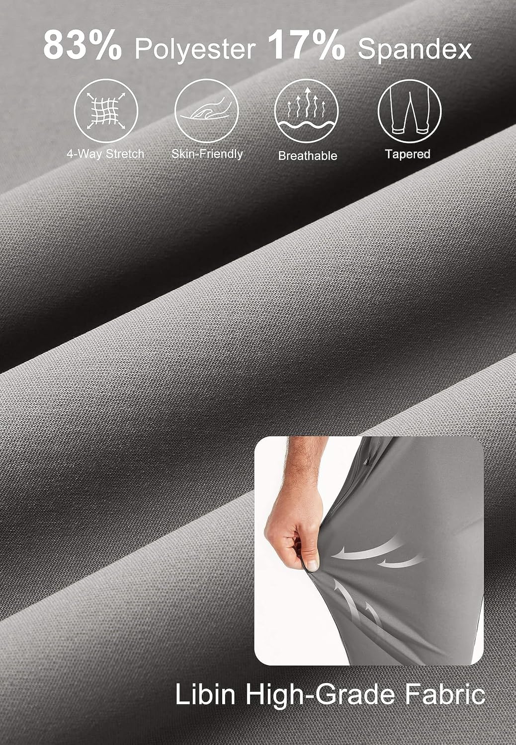 Thumbnail 3 de Libin Golf Joggers Stretch Slim Fit